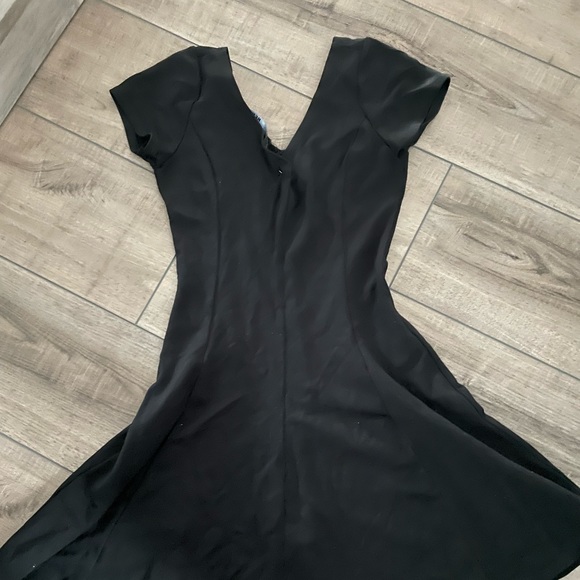 Short Black Dress - Picture 3 of 3